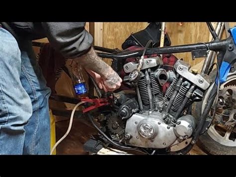 Mechanical Compression test on ironhead sportster